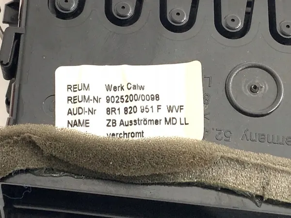 Grelha de Ar Frontal Audi Q5 2008-2017 8R1820951F image 3