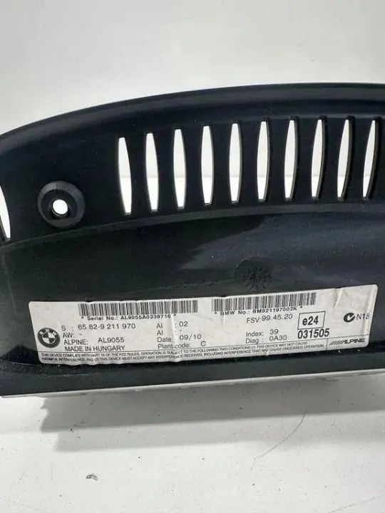 Écran navigation BMW OEM 65829211970 pour Série 3 E90 image 4