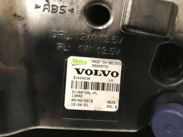 OEM 31420238 DRL LED Halogène Gauche pour Volvo V60/S60 image 5
