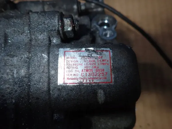 Compressor de ar condicionado Mazda OEM H12A1AA4DY - Usado image 3
