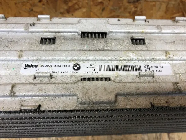 Intercooler BMW F20 F21 F22 F23 F30 F32 F36 OEM 7600530 image 7