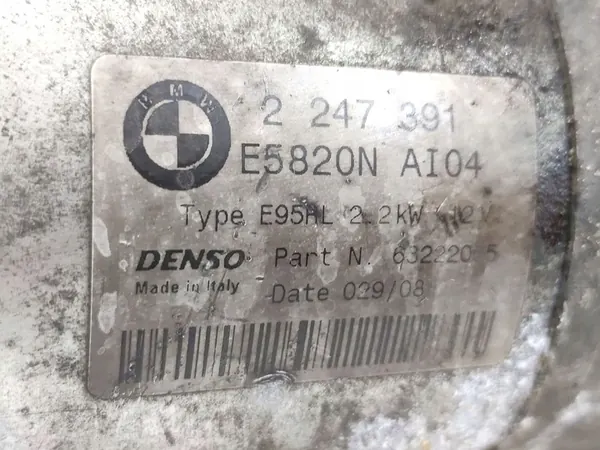 Arrancador BMW OE 2247391 image 4