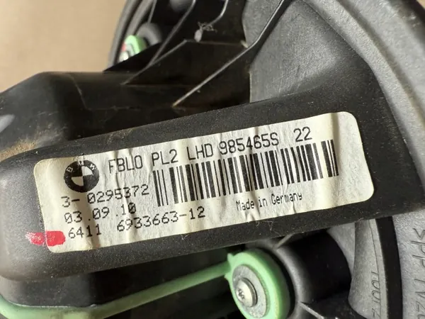 Ventilateur BMW 6933663 pour E81 E87 E90 image 3