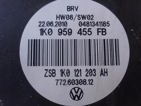 Kylarrubrik AUDI A3 8P GOLF V VI SCIROCCO 1.6 TDI 1K0959455FB image 5