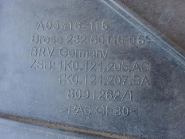 Kylarrubrik AUDI A3 8P GOLF V VI SCIROCCO 1.6 TDI 1K0959455FB image 6