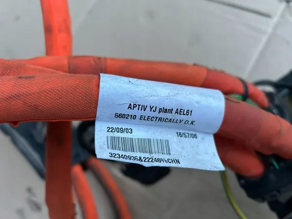 Cabo Alta Tensão Polestar 2 OEM 32340935-BAX image 3