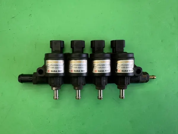 Hana EMS H2002-4CYL LPG Einspritzer + Schiene (Gebraucht) image 2
