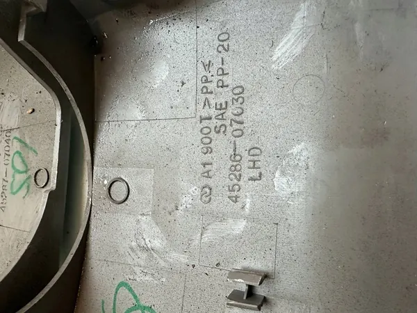 Toyota Avalon Stuurkolomafdekking 45286 image 2