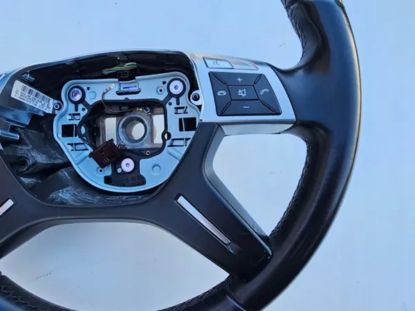 Volant cuir noir Mercedes OEM 2464601503 image 4
