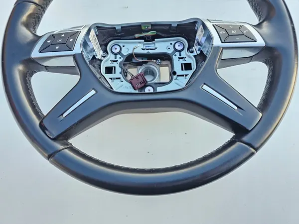 Volant cuir noir Mercedes OEM 2464601503 image 8