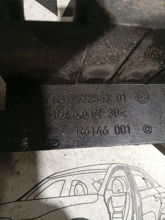 BMW OE 7572543 Voor Radiatorbevestiging image 3