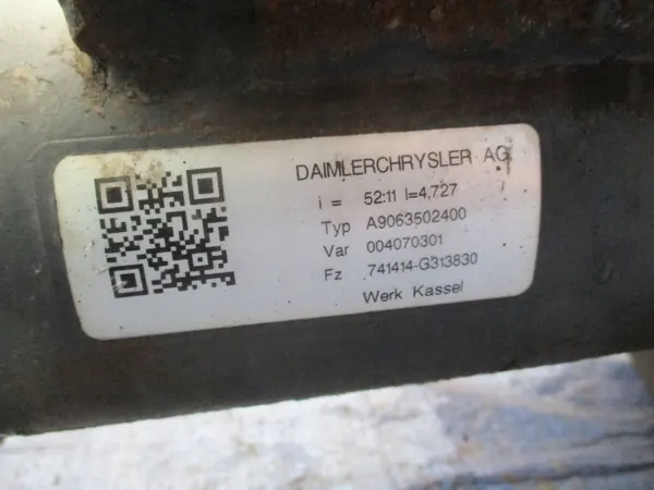 Eje Trasero A9063502400 para Mercedes Sprinter 906 image 6