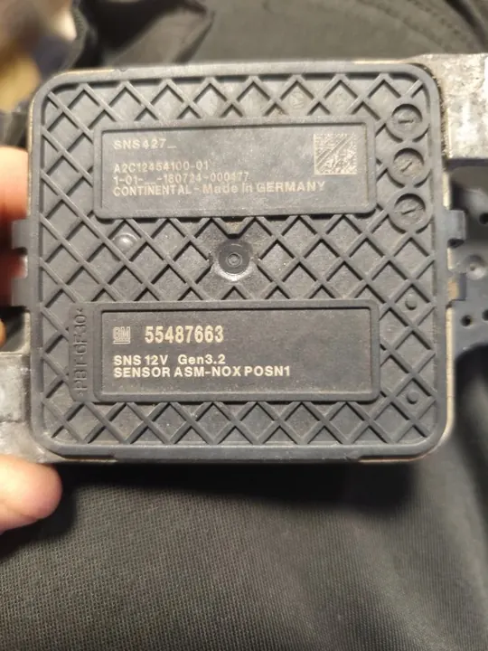 Sensor NOx Opel Insignia B B20DTH OEM 55487663 image 3