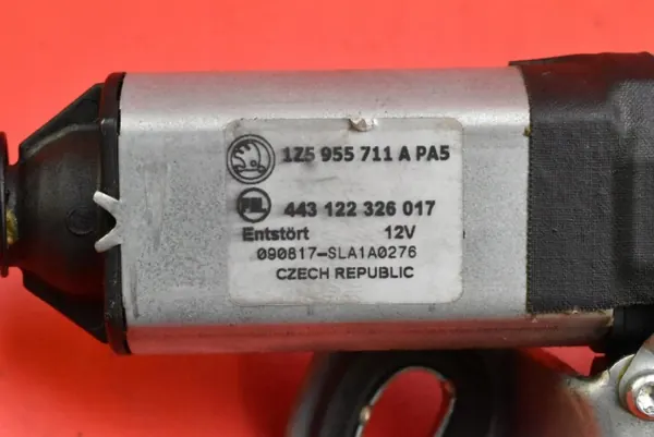 Bakre vindrutetorkarmotor OEM 1Z5955711A Skoda Octavia II image 6