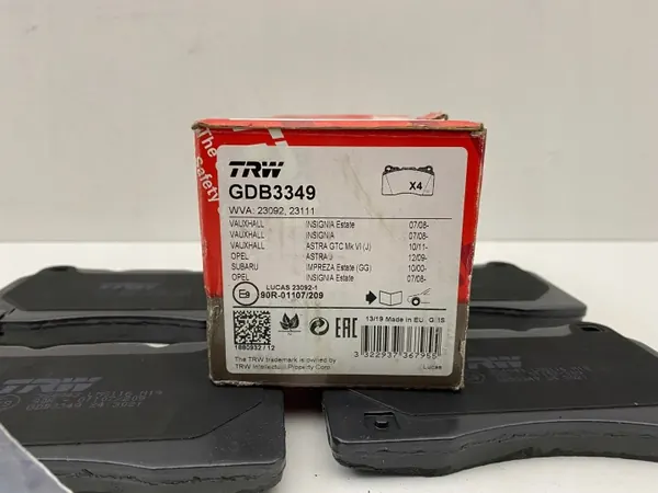 Gebrauchte TRW Bremsbeläge OEM GDB3349 - 42 chars image 3