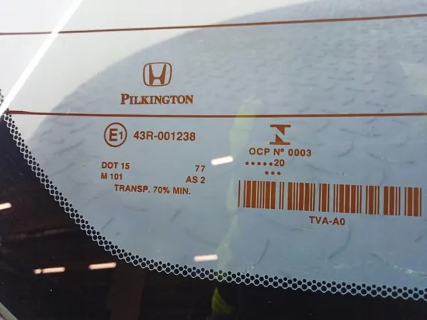 Honda Accord X USA Achterruit OEM Ambit-972238- image 3