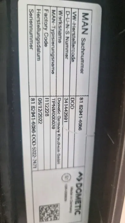 MAN TGX TG3 dakluik frame OEM 81629416086 image 4