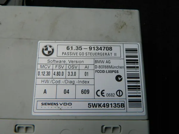 BMW 1 E81 E87 2009 Nyckellös Startmodul image 3