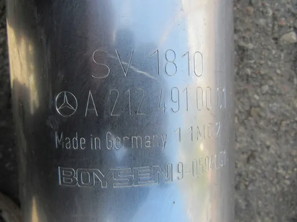 Midden demper Mercedes-Benz C W204 OEM A2124910001 image 5