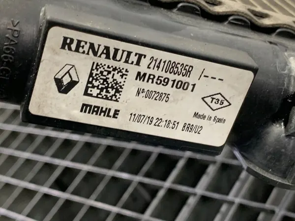 CHŁODNICA WODY OPEL MOVANO B 2.3 131KM 214108535R RADIATOR image 3