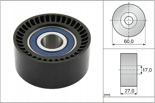 Schaeffler INA 532 0747 10 Steuerriemen-Führungsrolle image 5