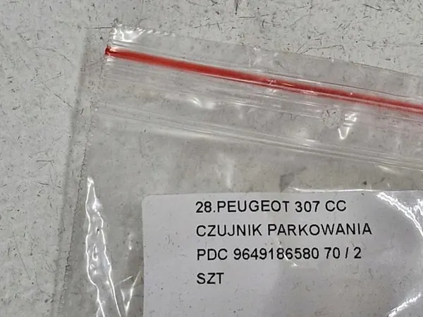 Parkeringssensor PDC PEUGEOT 307 CC 9649186580 image 6