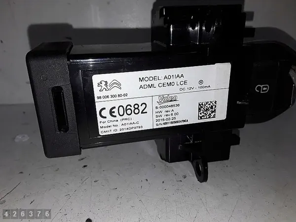 Commutateur d'allumage Citroen C4 Grand Picasso 980063008002 image 4