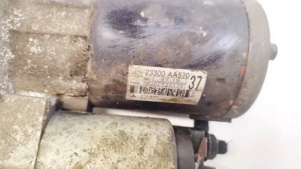 Arrancador Subaru Forester 2010 2.0L 23300AA570 image 2