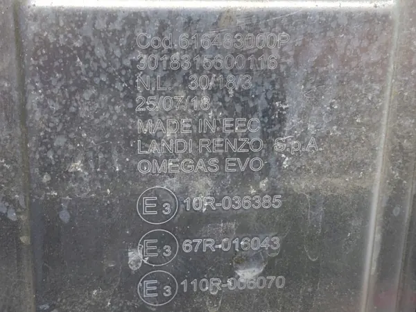 ECU LPG OEM 67R-016043 - Controlador Gás/Combustível image 5