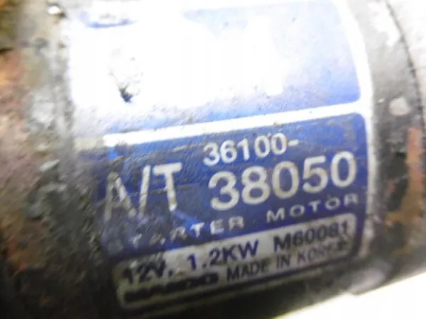 Motor de arranque Hyundai Sonata IV 1998-2004 OE 36100-38050 image 5