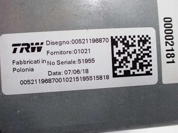 Elstyrservo OEM 00521196870 för Fiat Tipo II image 9