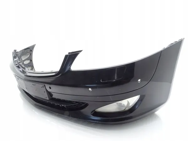 Parachoques delantero halógeno negro Mercedes W221 image 8
