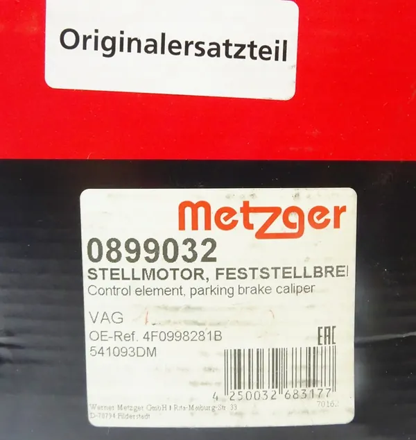 Metzger 0899032 Justeringselement för bromsok image 10