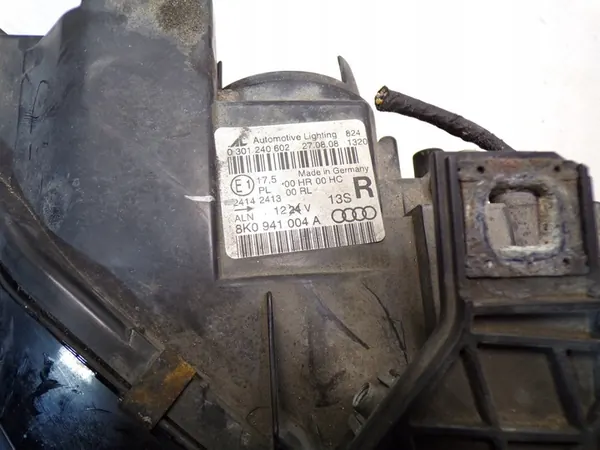 Faros delanteros derecho Audi A4 B8 8K0941004A image 5