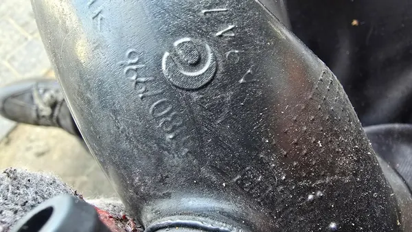 Turbo-Einlassschlauch Lancia Delta III 1.75 TBi OEM 51807996 image 4