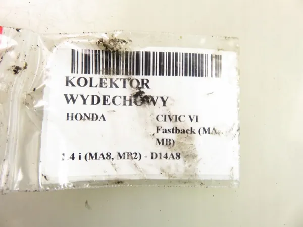 Coletor de escape Honda Civic VI 1.4 OEM image 10