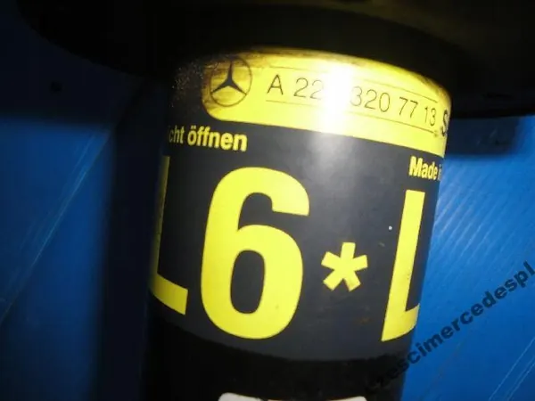 MERCEDES S-KLASS 221 CL 216 VÄNSTER ABC DÄMPARE image 3