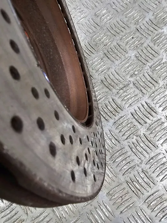 Porsche OE 98735240101 achterste remschijf image 4