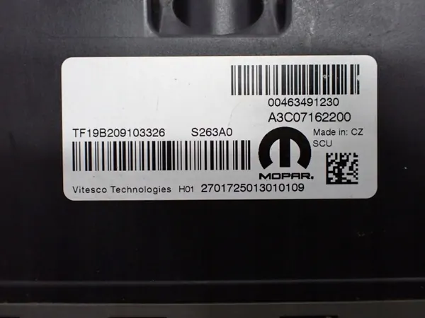 Módulo de control AdBlue Fiat OEM 00463491230 Usado image 3