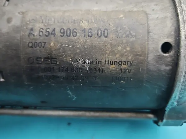 Motor de arranque Mercedes E W213 2.0 CDI A6549061600 image 5