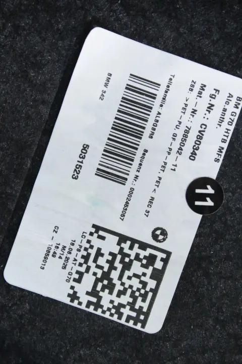 Taka Hylly OEM 7885042 Etu Rullan Alla BMW G70 image 6