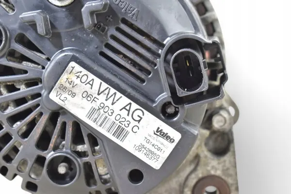 Vaihtovirtageneraattori VW PASSAT B5 FL B6 AUDI A3 8P A4 B6 B7 1.9 2.0 TDI 06F903023C image 5