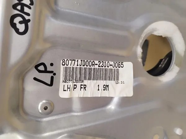 Elevador de vidro dianteiro esquerdo Nissan Qashqai J10 Lift image 2