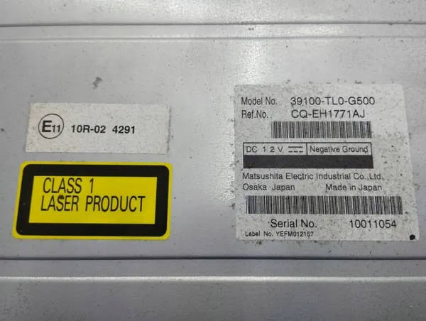 Changer de disque d'embrayage Honda OE 39100-TLO-G500 image 7