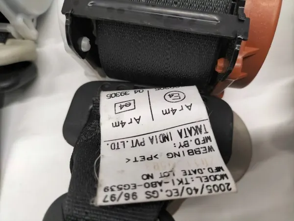OEM 5907911238667 Cinto Traseiro - Nissan Micra image 3