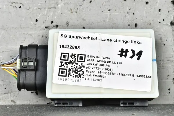 BMW rijstrookwisselmodule SRR-01 radarsensor image 4