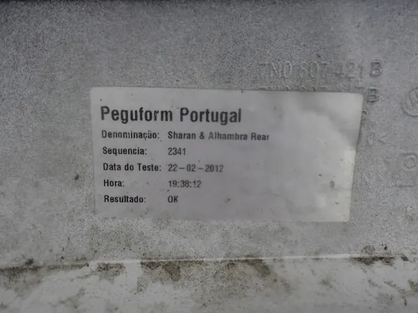 Paraurti posteriore VW Sharan II 7N0 10- 7N0807421B image 9