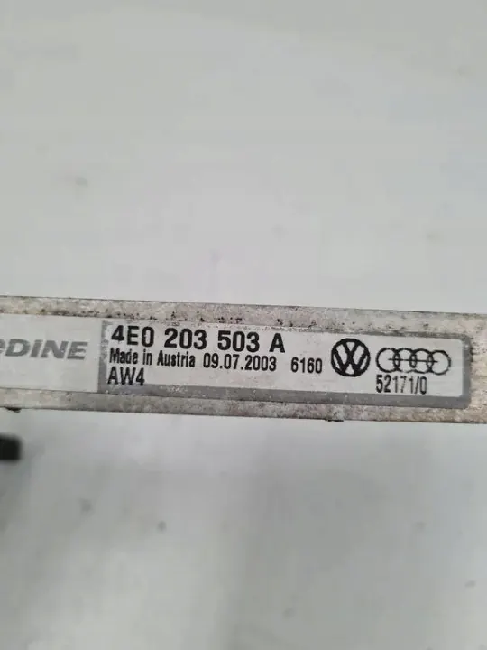 Enfriador de combustible usado OEM 4E0203503A Audi image 2