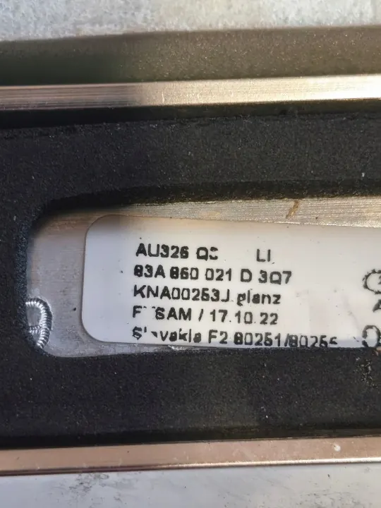 Audi Q3 II kattokaiteet OEM 83A860021D/022D image 8