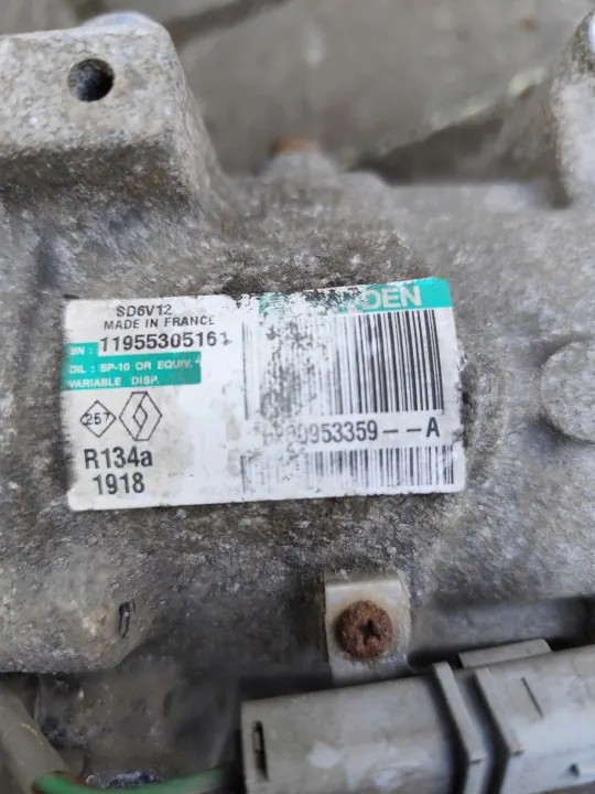 Renault Kangoo II Compressor AC 8200953359A image 4